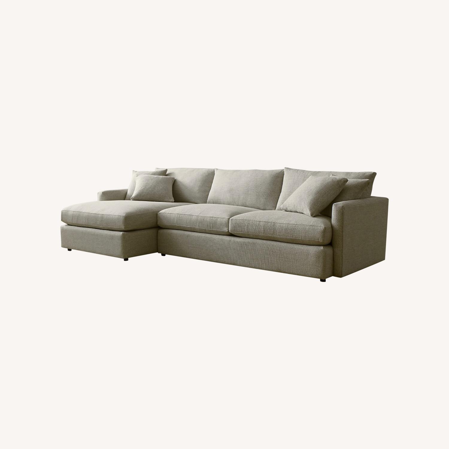 Crate & Barrel Lounge 2-Piece Sectional - image-0