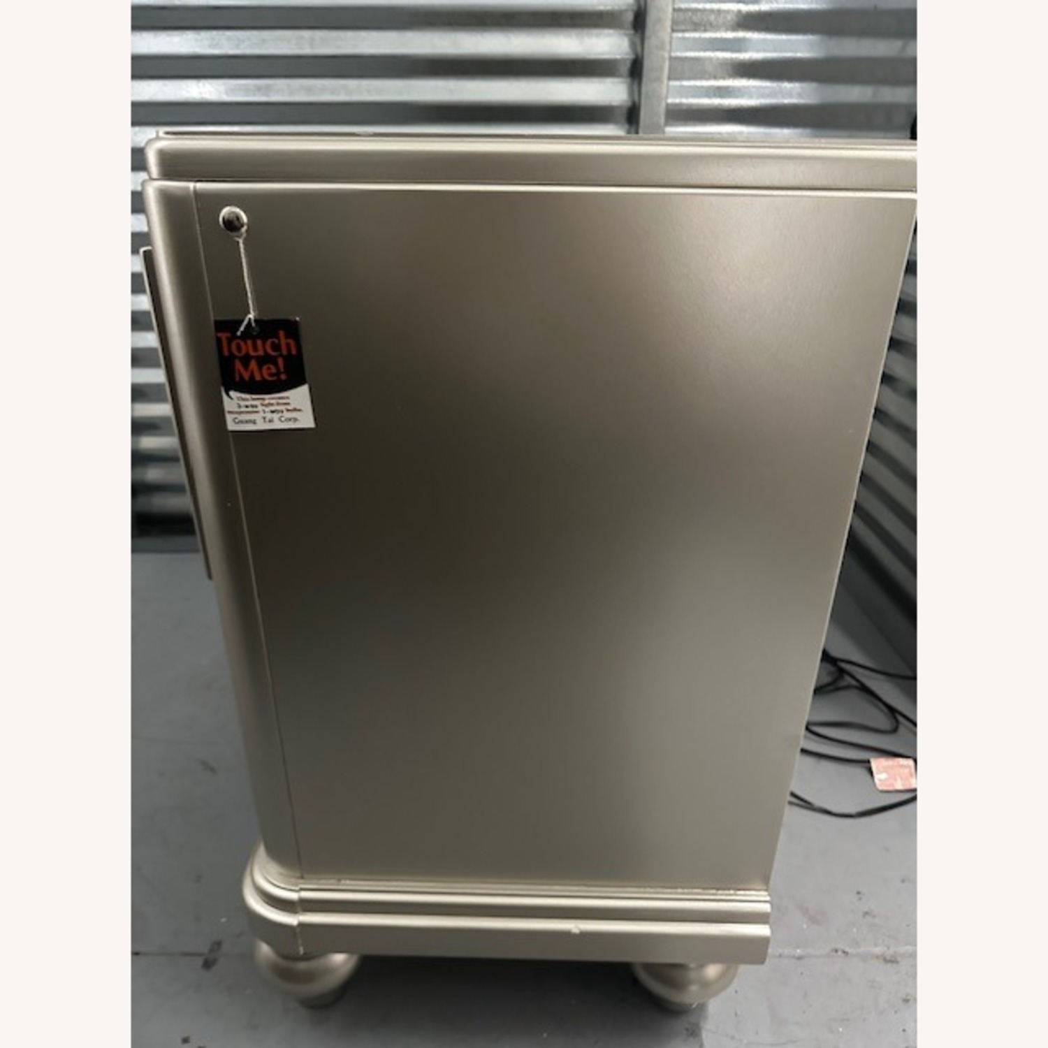 Diva II Platinum 2 Drawer Nightstand - image-2