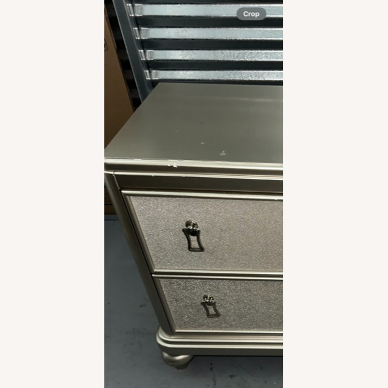 Diva II Platinum 2 Drawer Nightstand - image-4