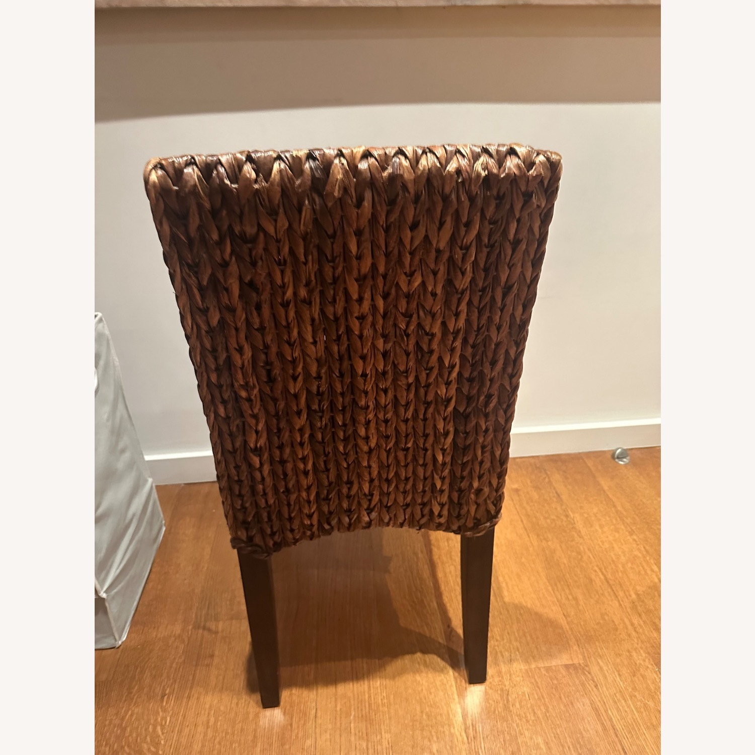 Pottery Barn Woven Dining Chairs - image-3