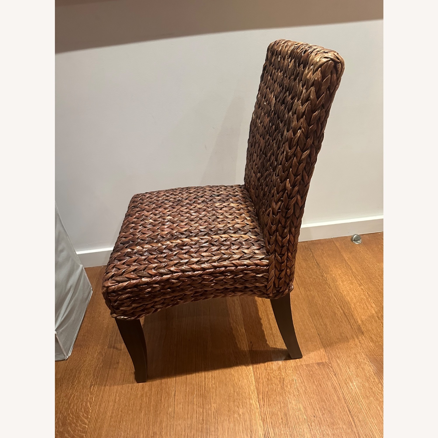 Pottery Barn Woven Dining Chairs - image-4
