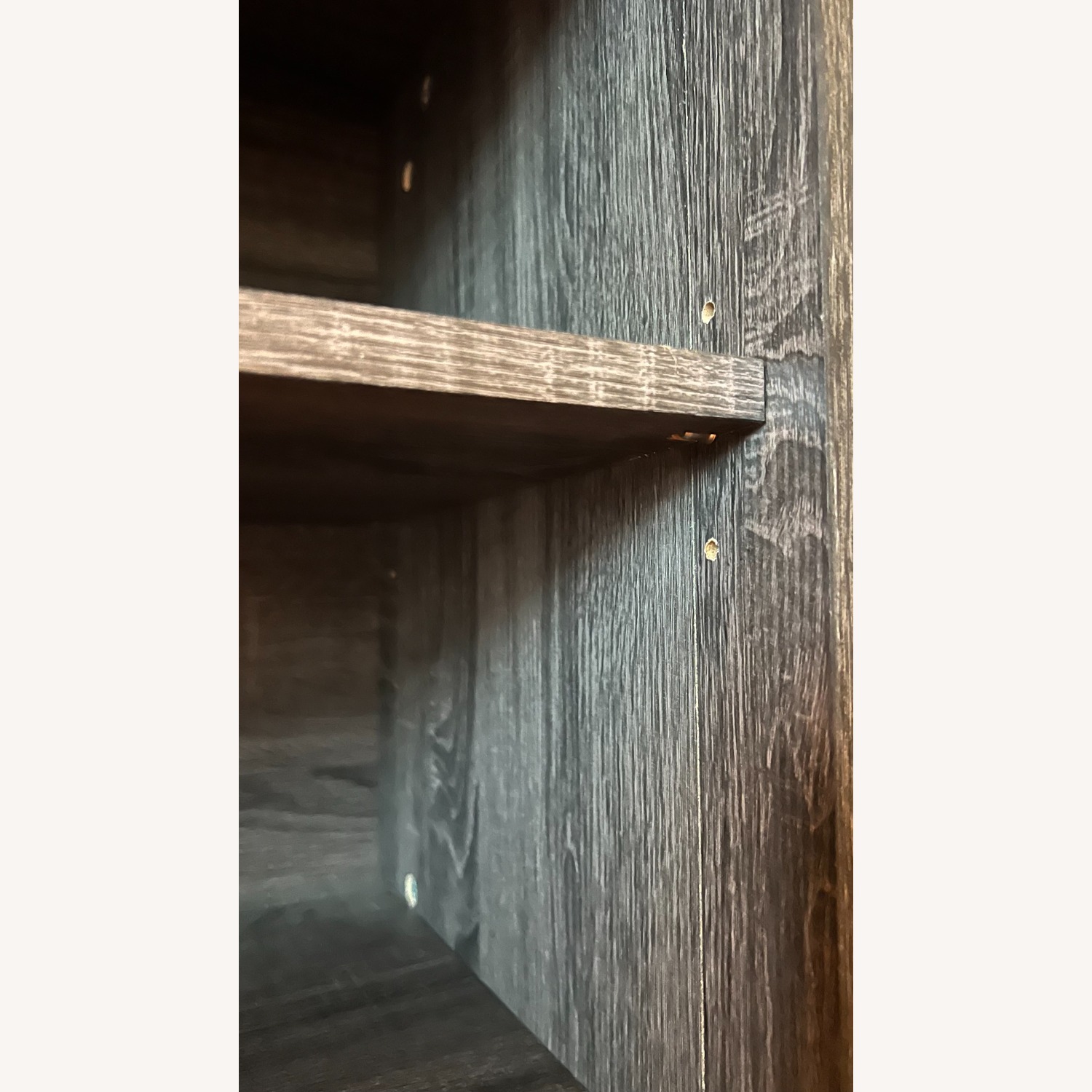 Charcoal 58” Sunbury Open Storage TV Stand - image-5