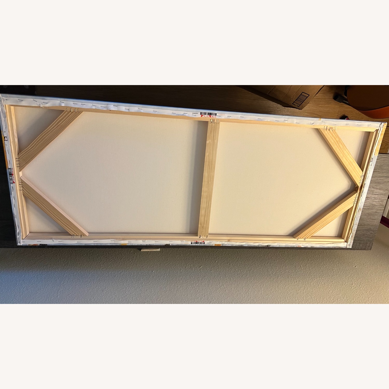 Birch Gray Day Canvas Wall Art (48” x 19”) - image-3