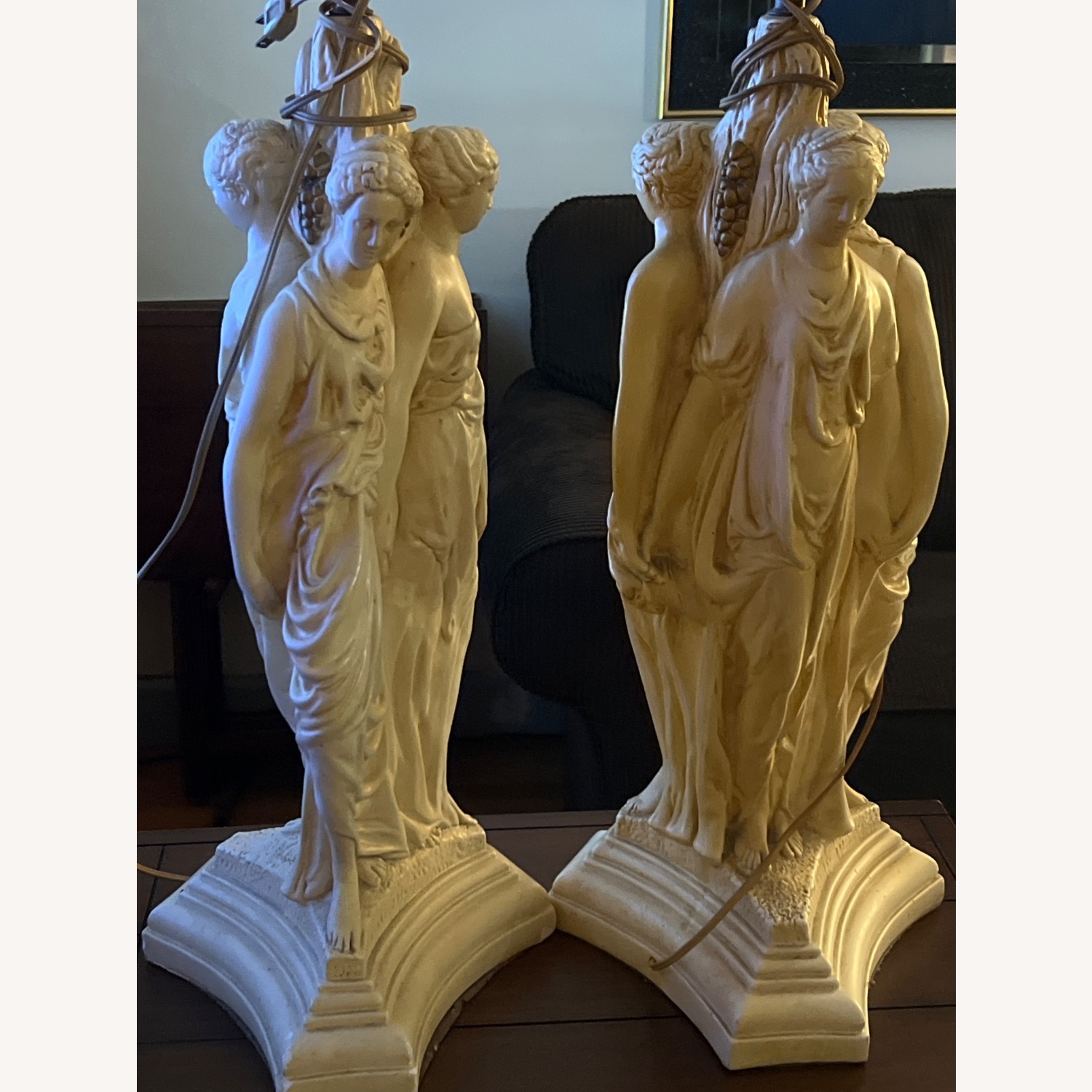 Three Goddesses Table Lamps 1960 - image-2