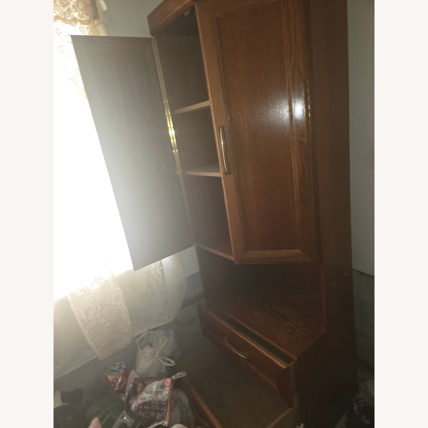 Wooden Tall Cabinet  - image-6