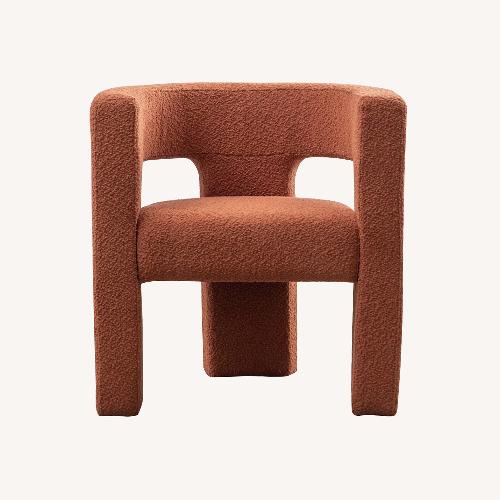 Used Wide Boucle Upholstered Square Armchairs for sale on AptDeco