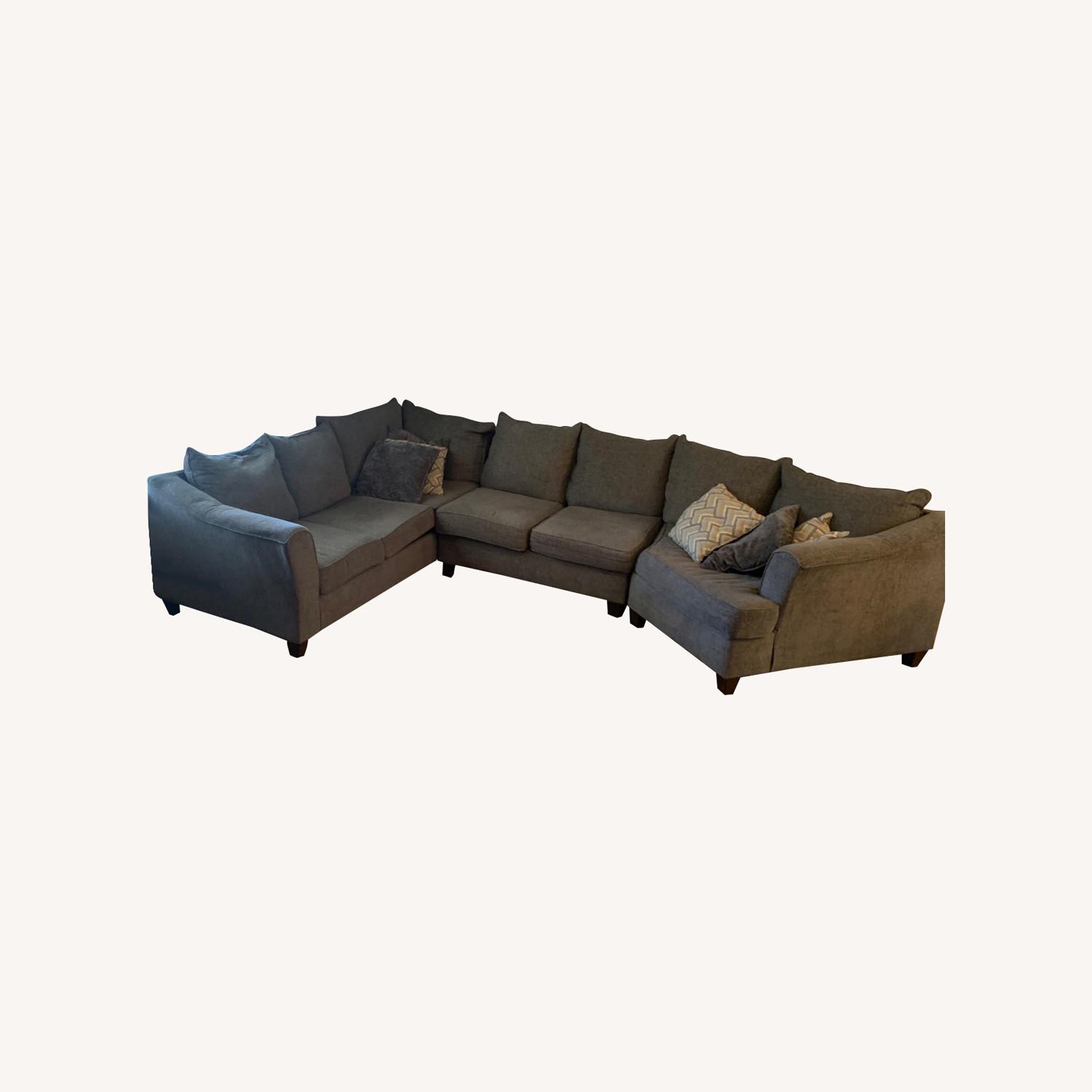 Sears Cayman Charcoal Sofa - image-0