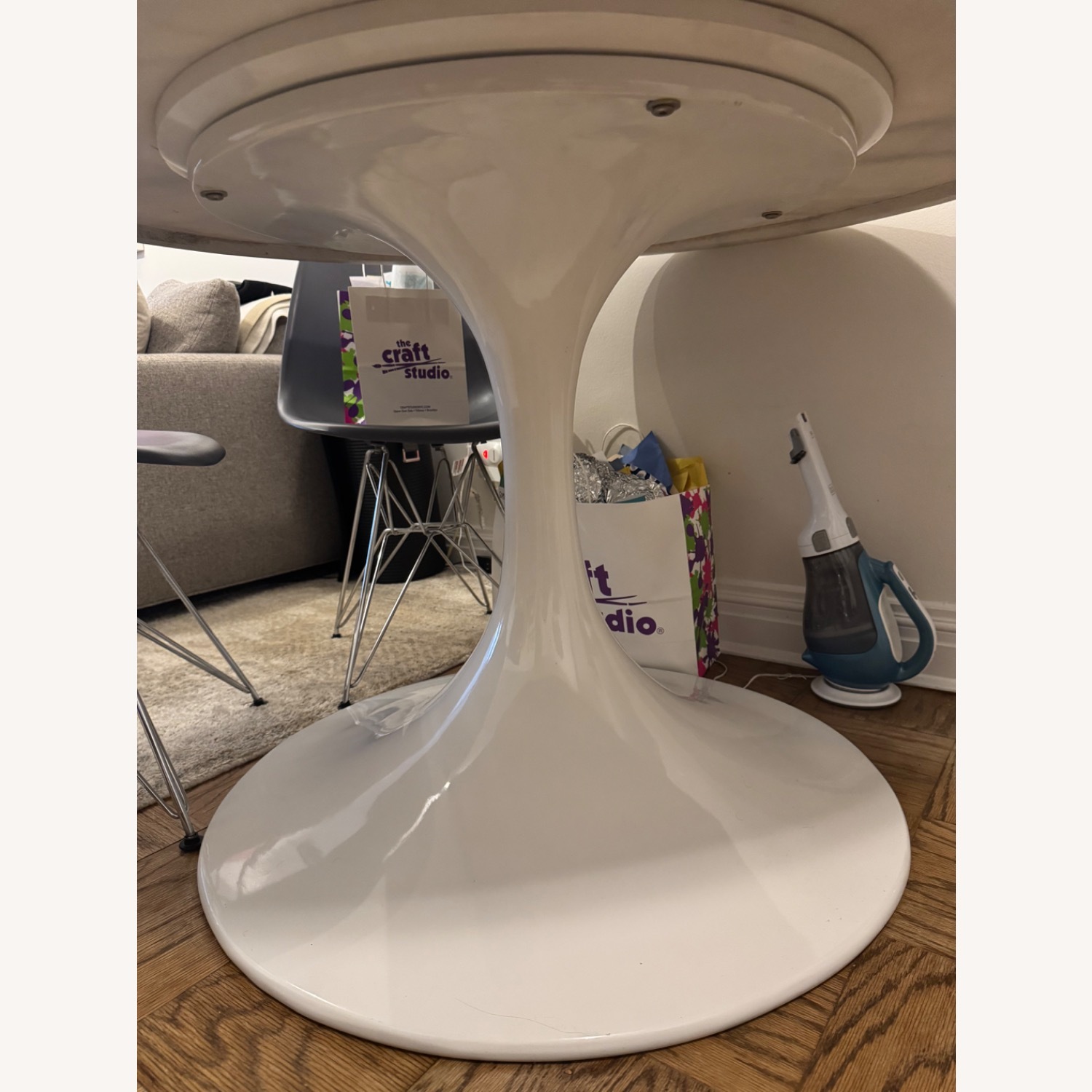 Modshop Round Marble Kitchen Table  - image-3