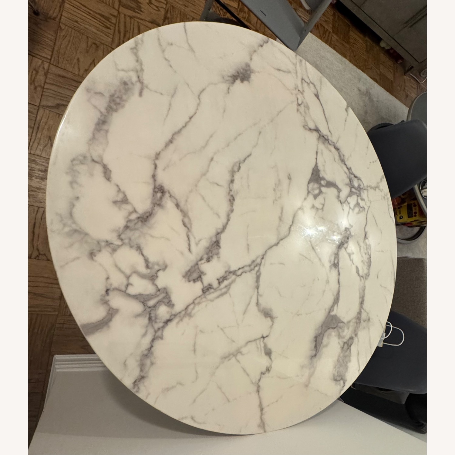 Modshop Round Marble Kitchen Table  - image-4