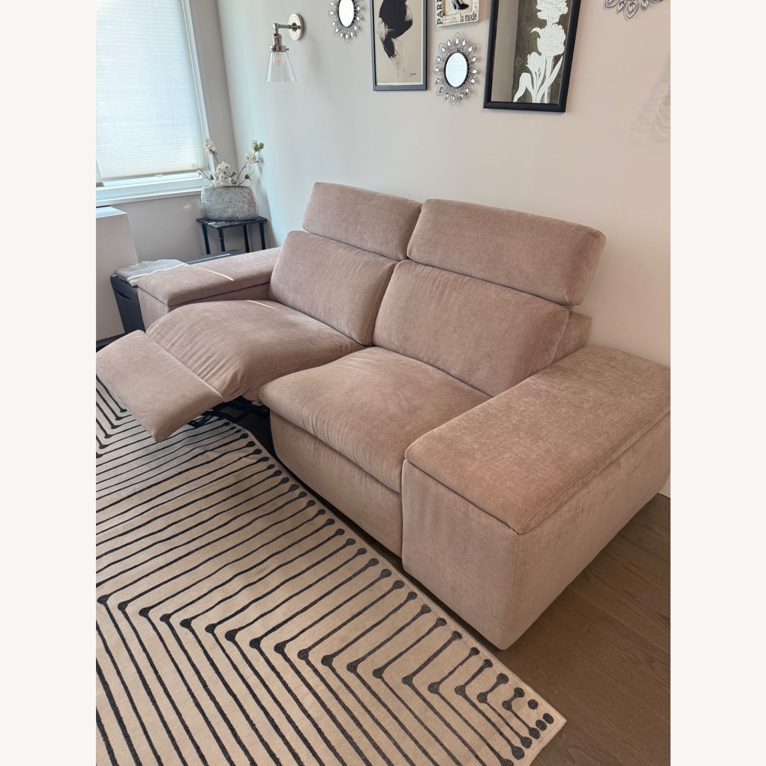 West Elm Enzo Reclining Sectional- 2 Storage Arms - image-3