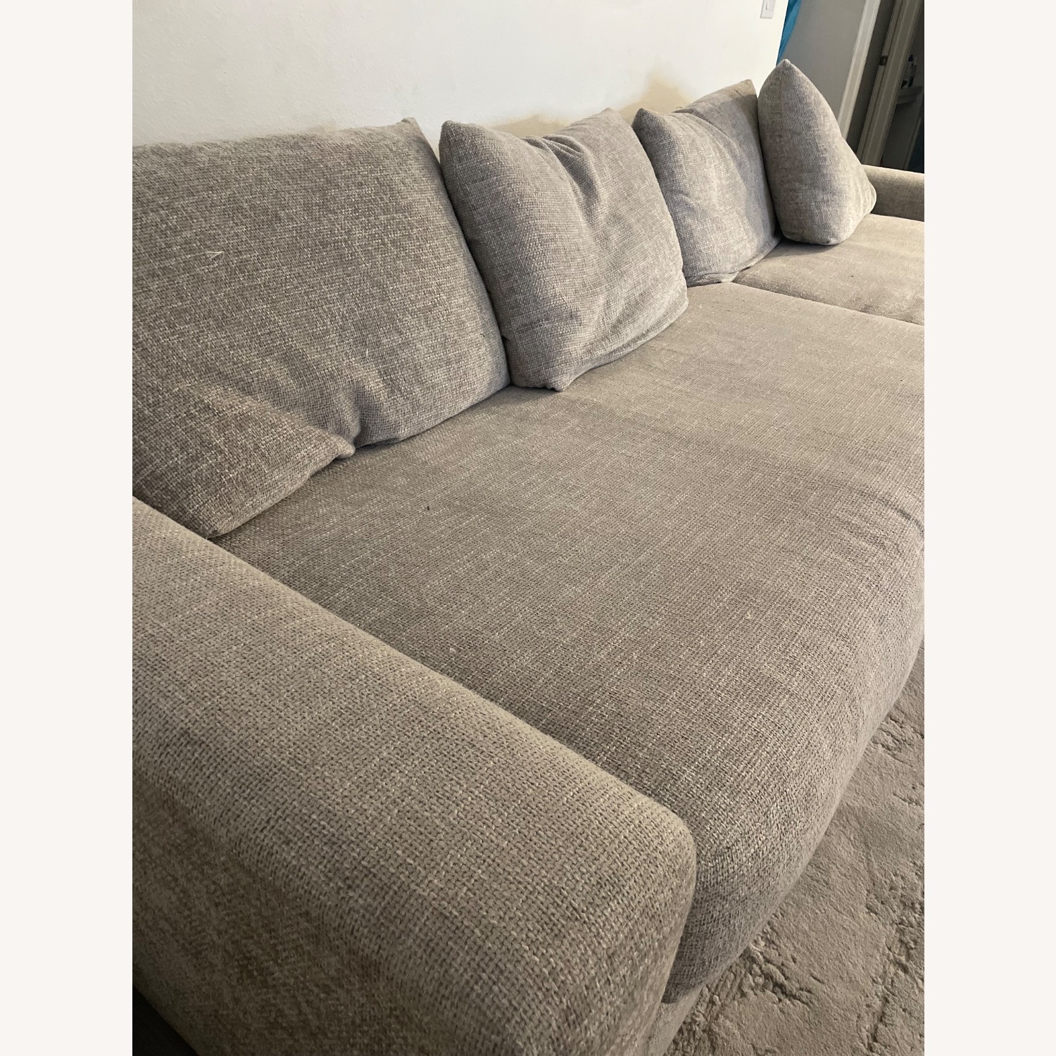 XL Chaise Lounge Sectional Couch - image-3