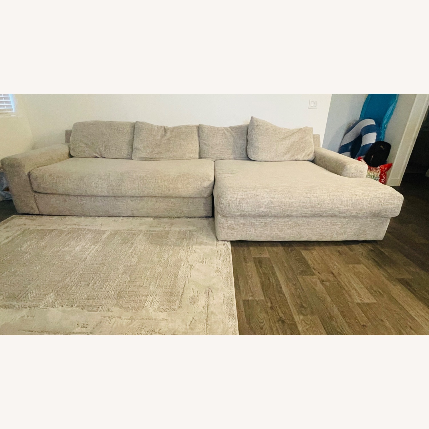 XL Chaise Lounge Sectional Couch - image-1