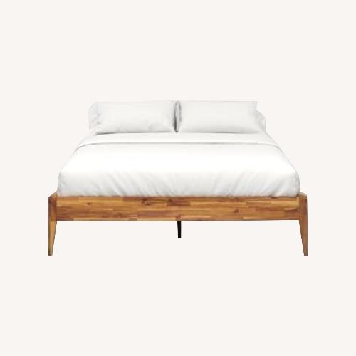 Used Dinkee Solid Wood Platform Bed without Headboard for sale on AptDeco