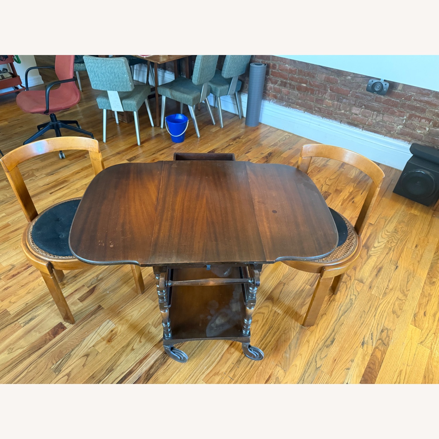 Multifunctional Tea Table and Drink Antique - image-1