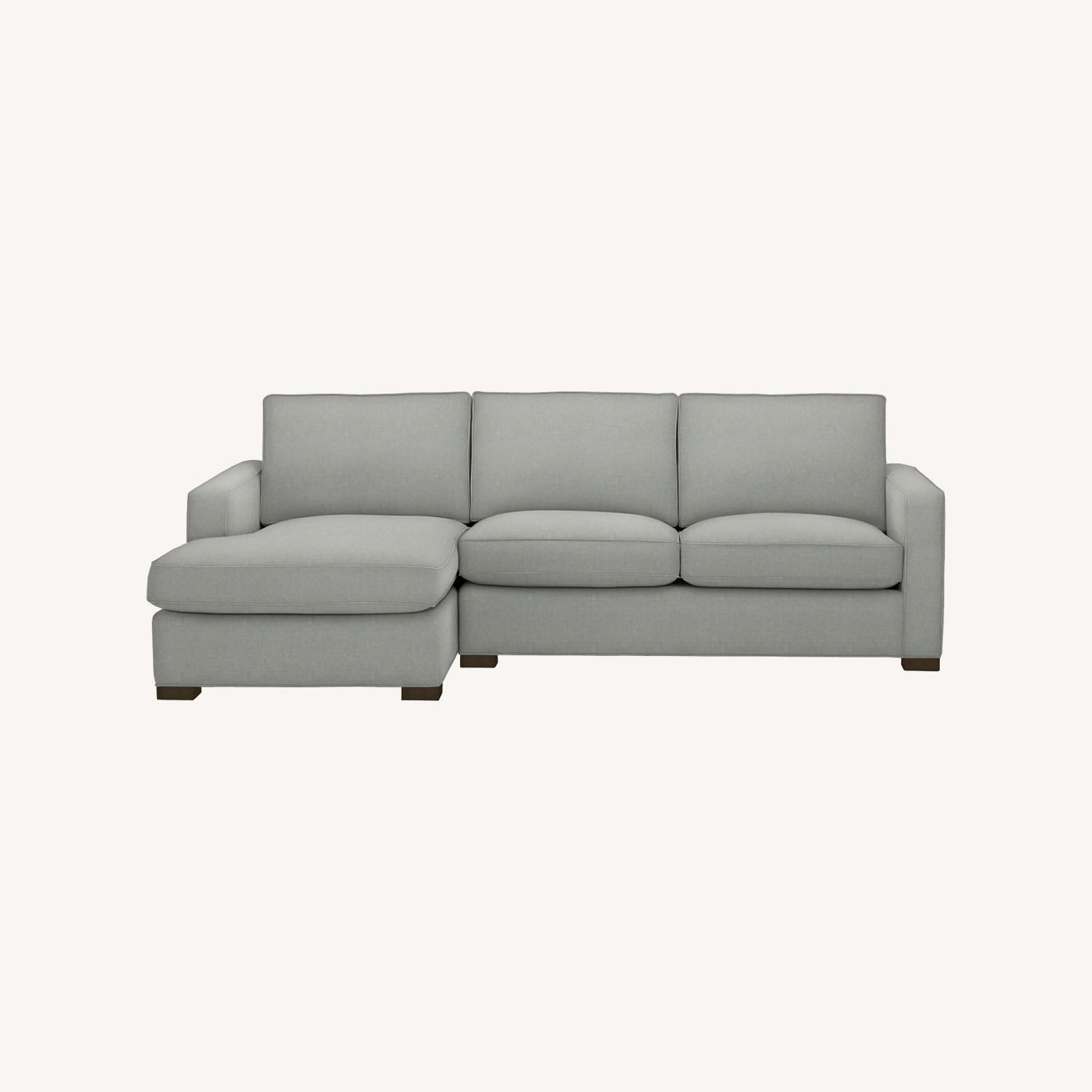 Morrison Right-Arm Chaise in Charcoal - image-0
