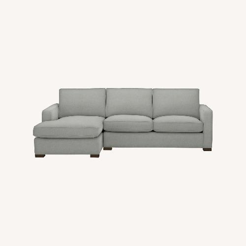Used Morrison Right-Arm Chaise in Charcoal for sale on AptDeco