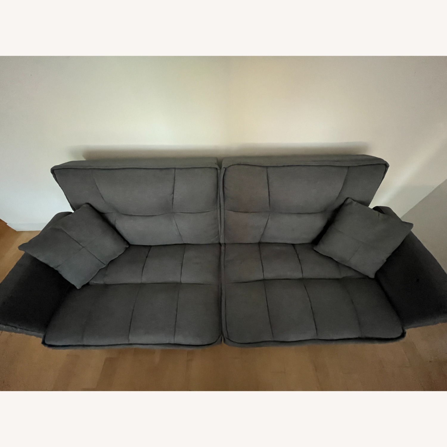 Convertible Living-Room, Split-Back Futon Sofa - image-4