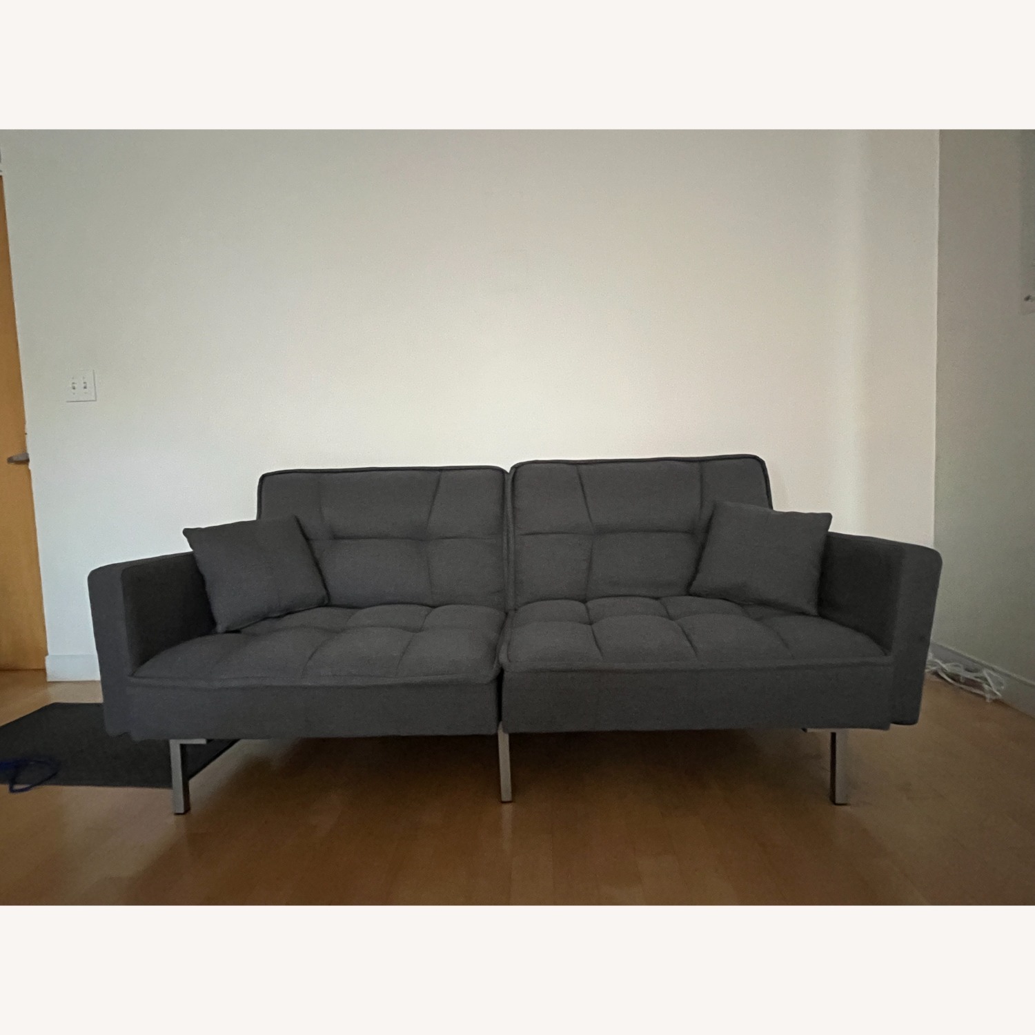 Convertible Living-Room, Split-Back Futon Sofa - image-3