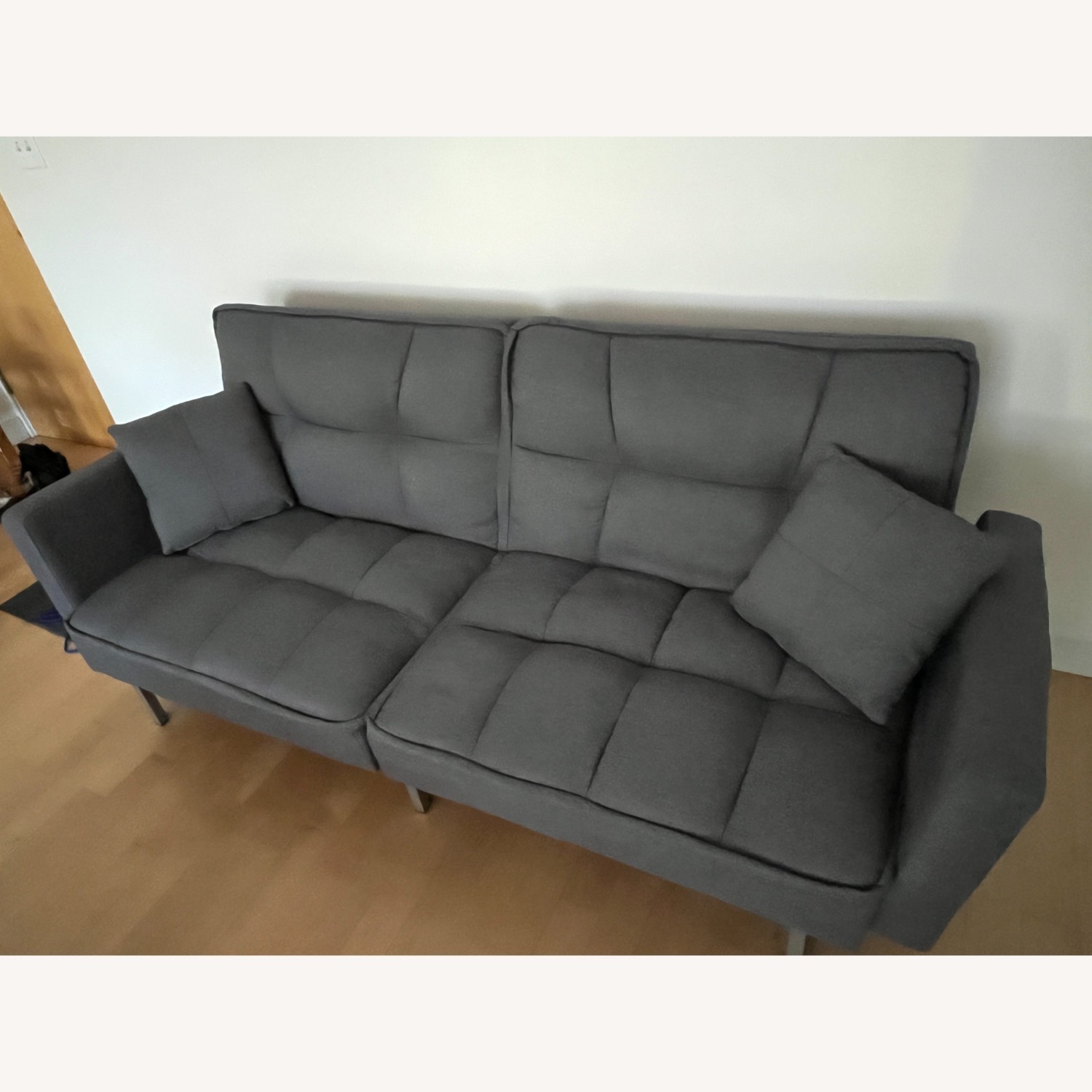 Convertible Living-Room, Split-Back Futon Sofa - image-5