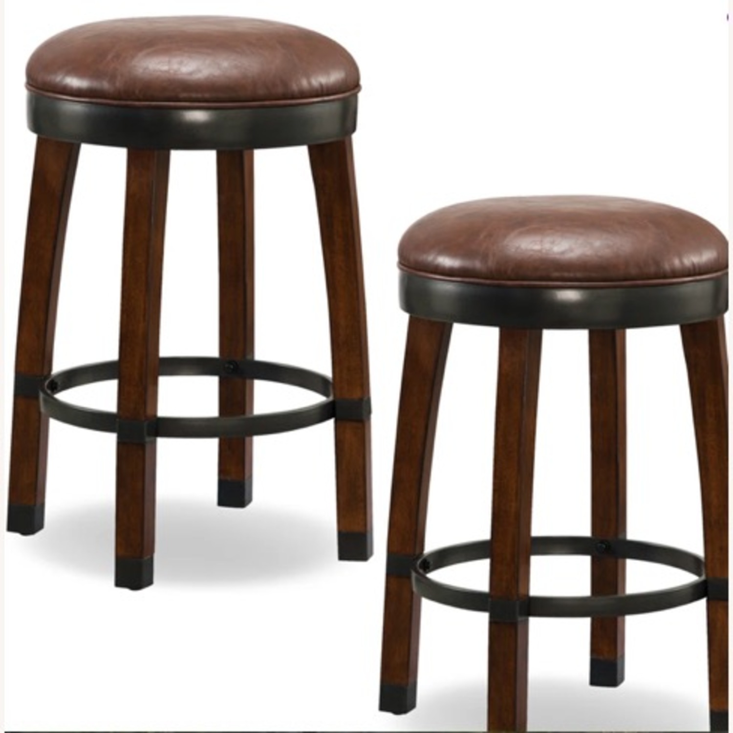 Coomes Swivel Upholstered Counter Stool (Set of 6) - image-1
