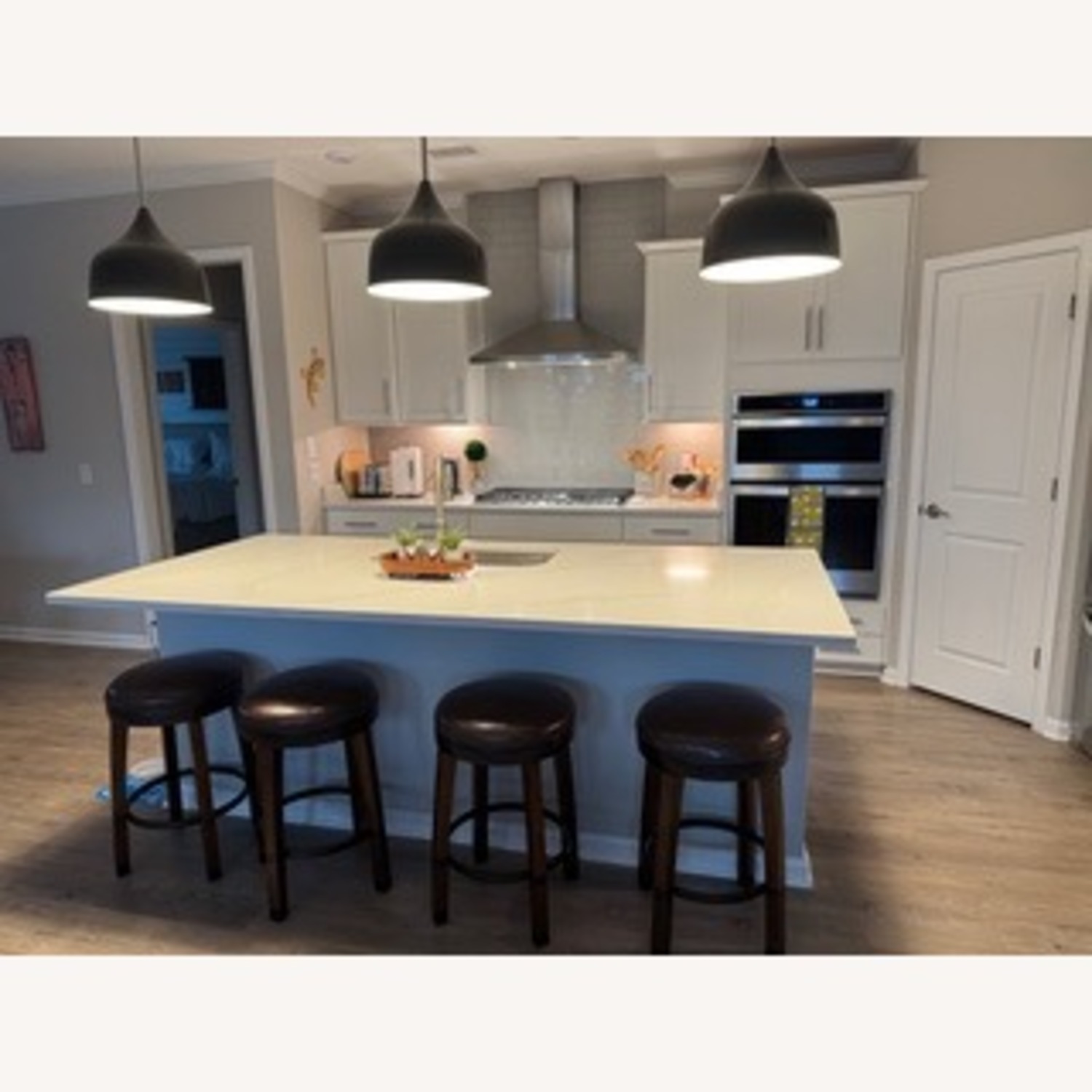 Coomes Swivel Upholstered Counter Stool (Set of 6) - image-3