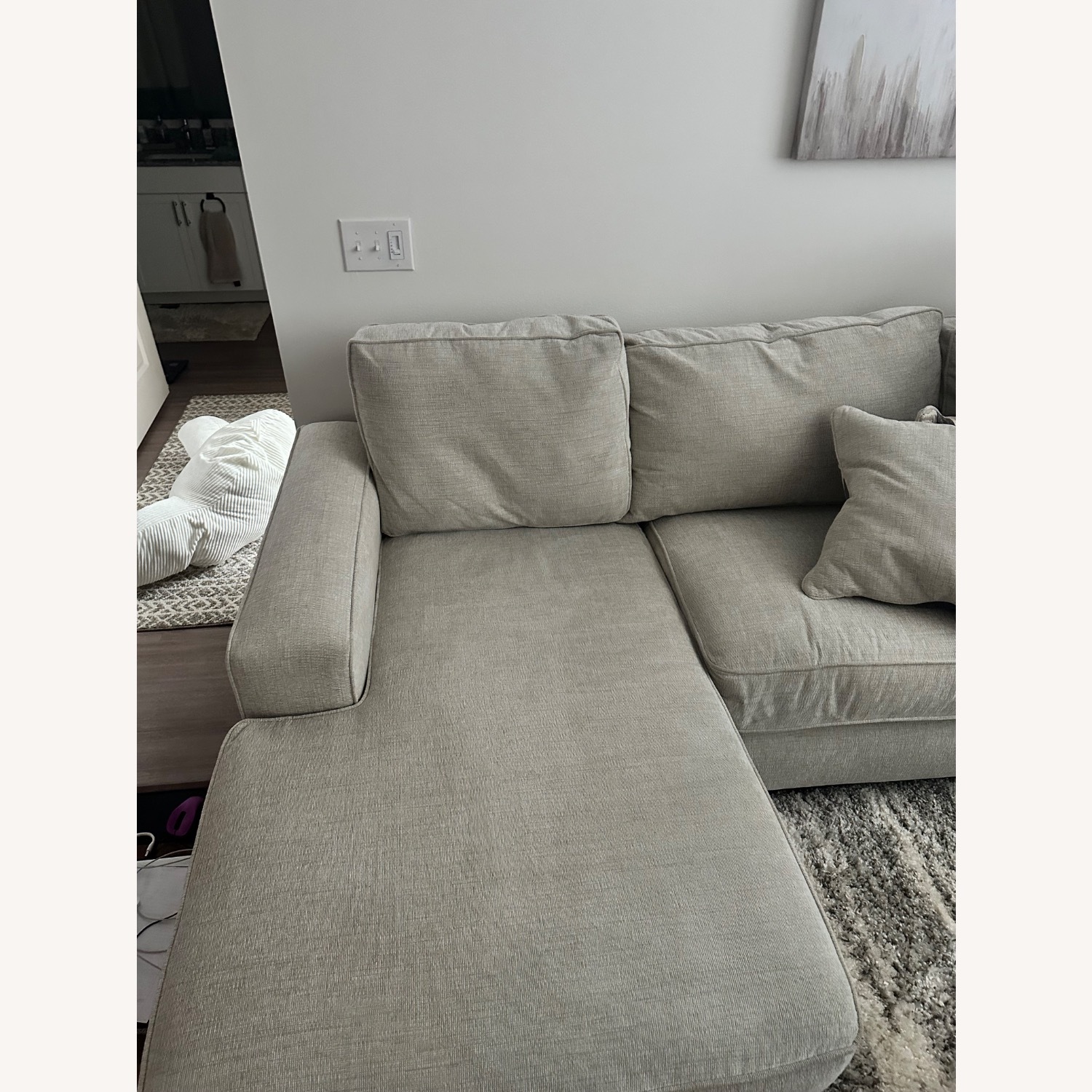 Aberlin Court 3 Pc Left Arm Chaise Sectional - image-5
