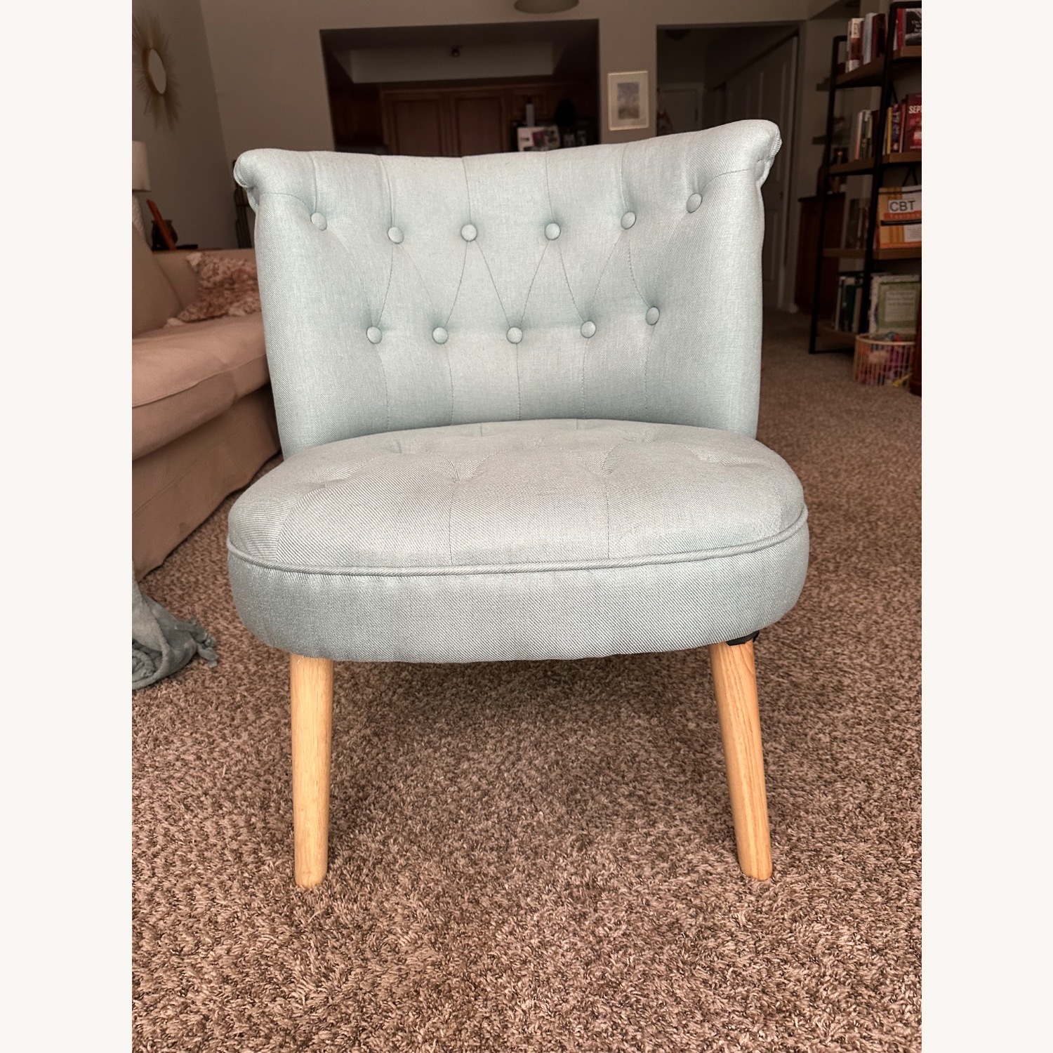 Wayfair Light Blue Accent Chair - image-1