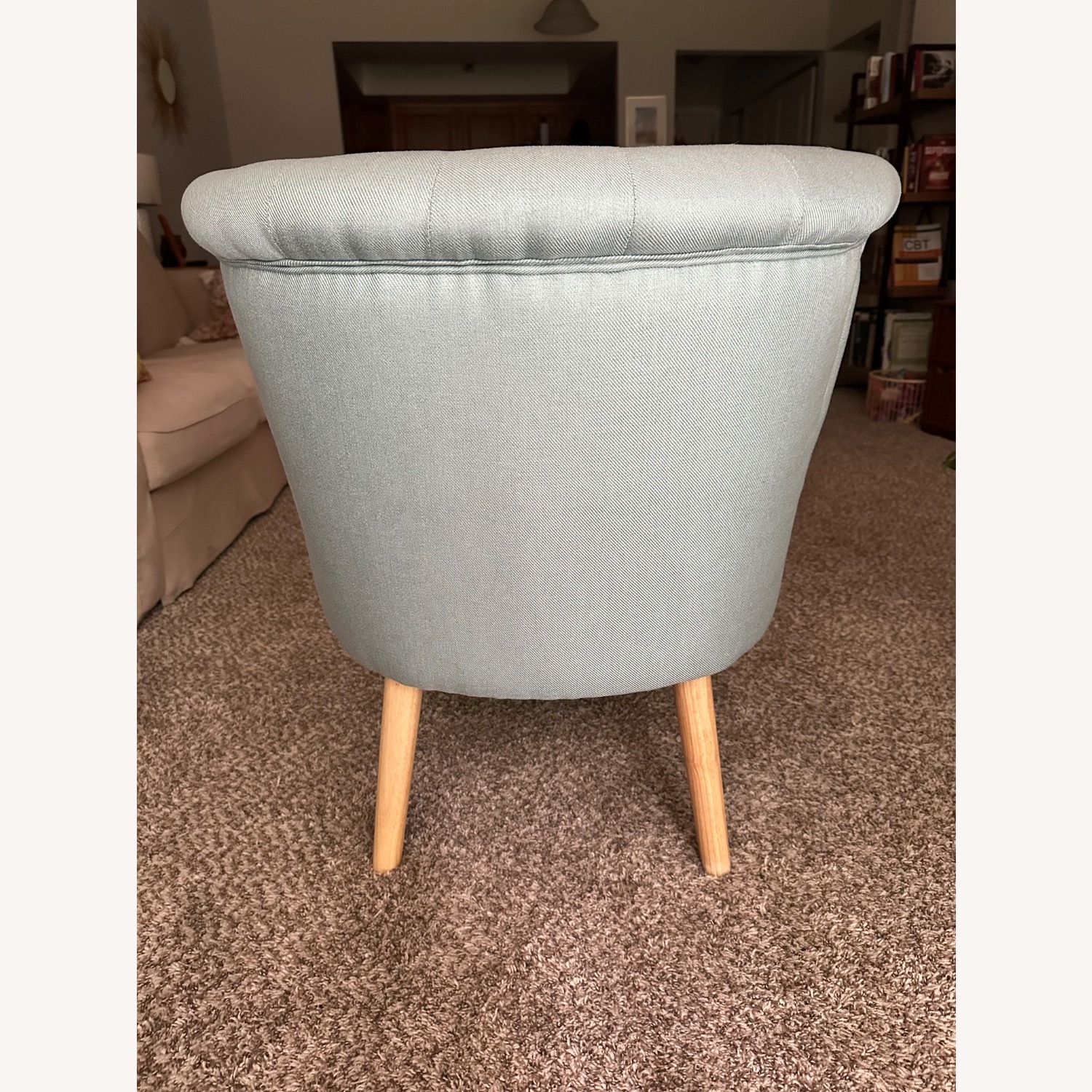 Wayfair Light Blue Accent Chair - image-3