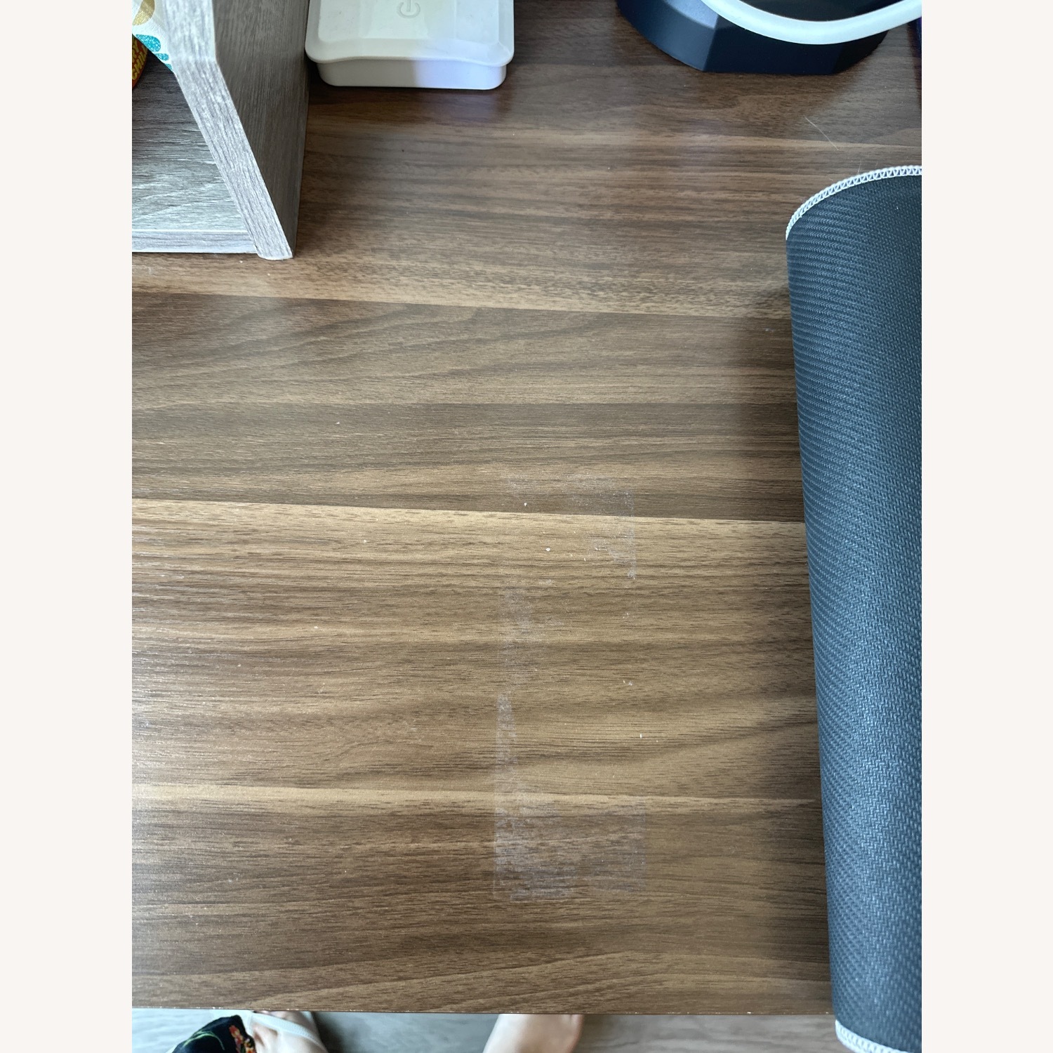 Brown Wood and Metal Desk - image-3