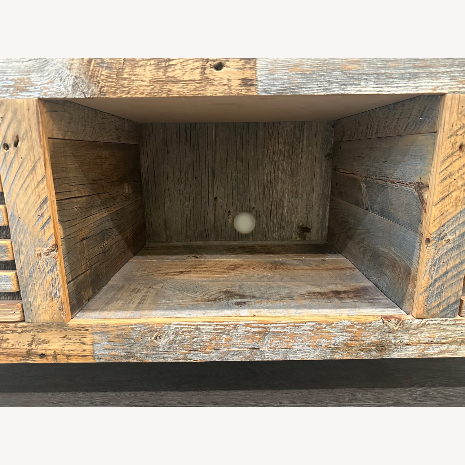Custom Reclaimed Wood TV/Media Stand - image-5