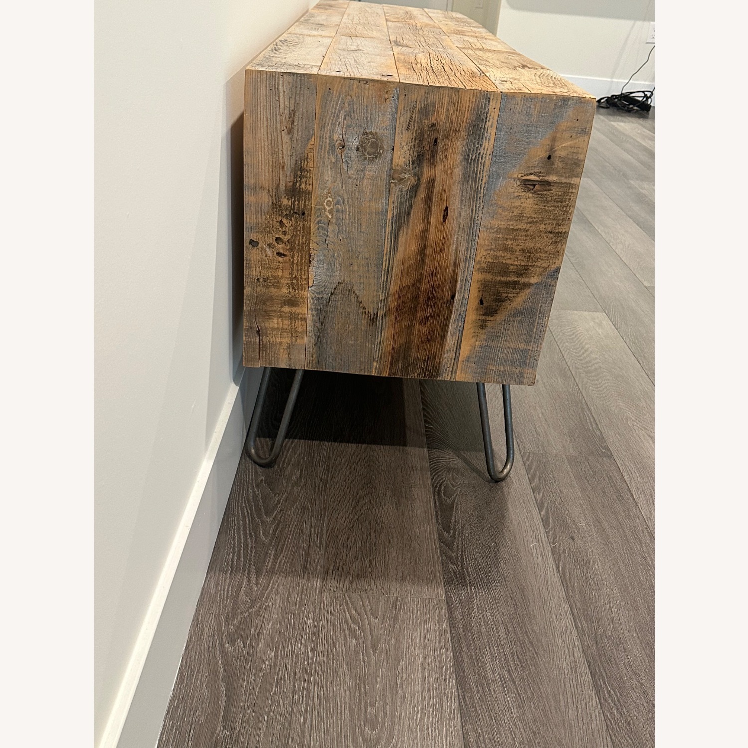 Custom Reclaimed Wood TV/Media Stand - image-2