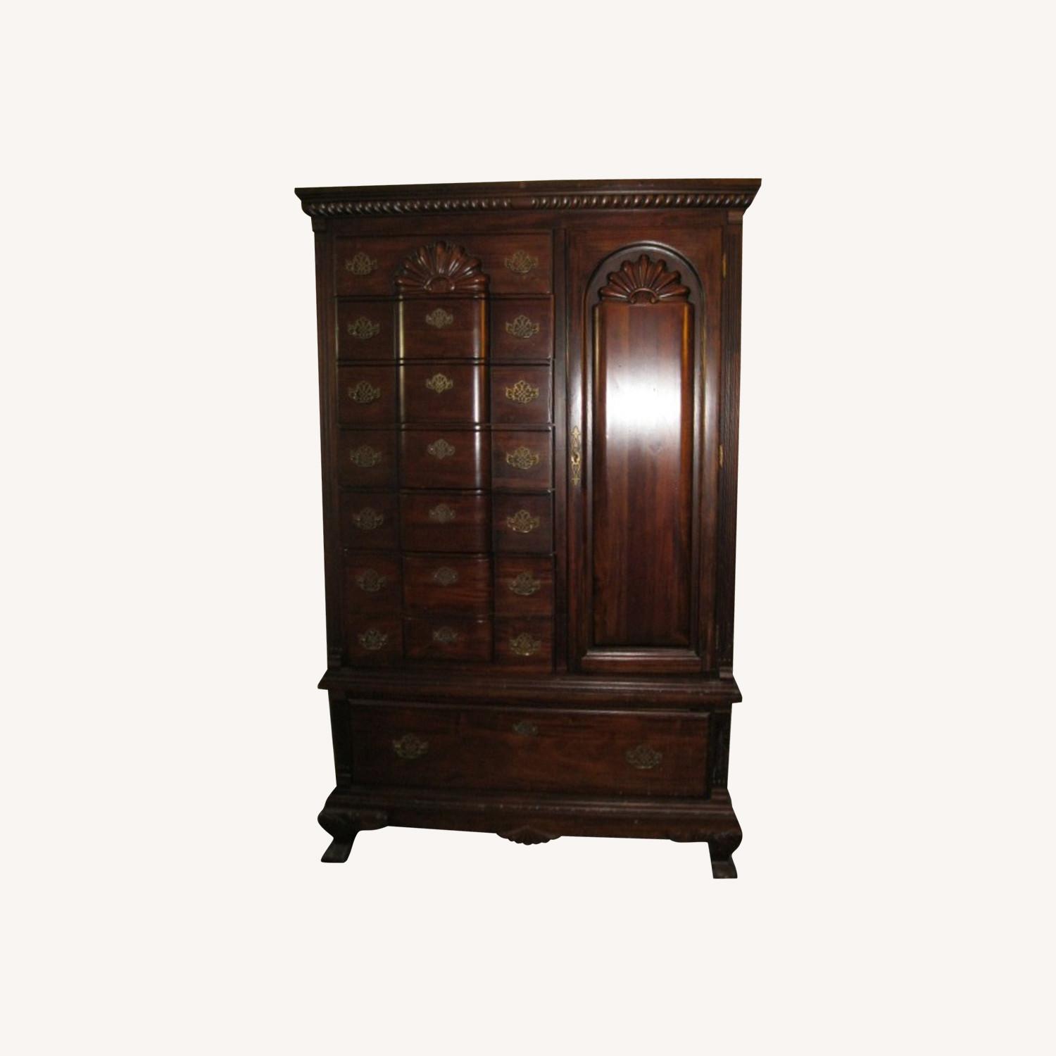 Vintage Armoire Wardrobe - image-0