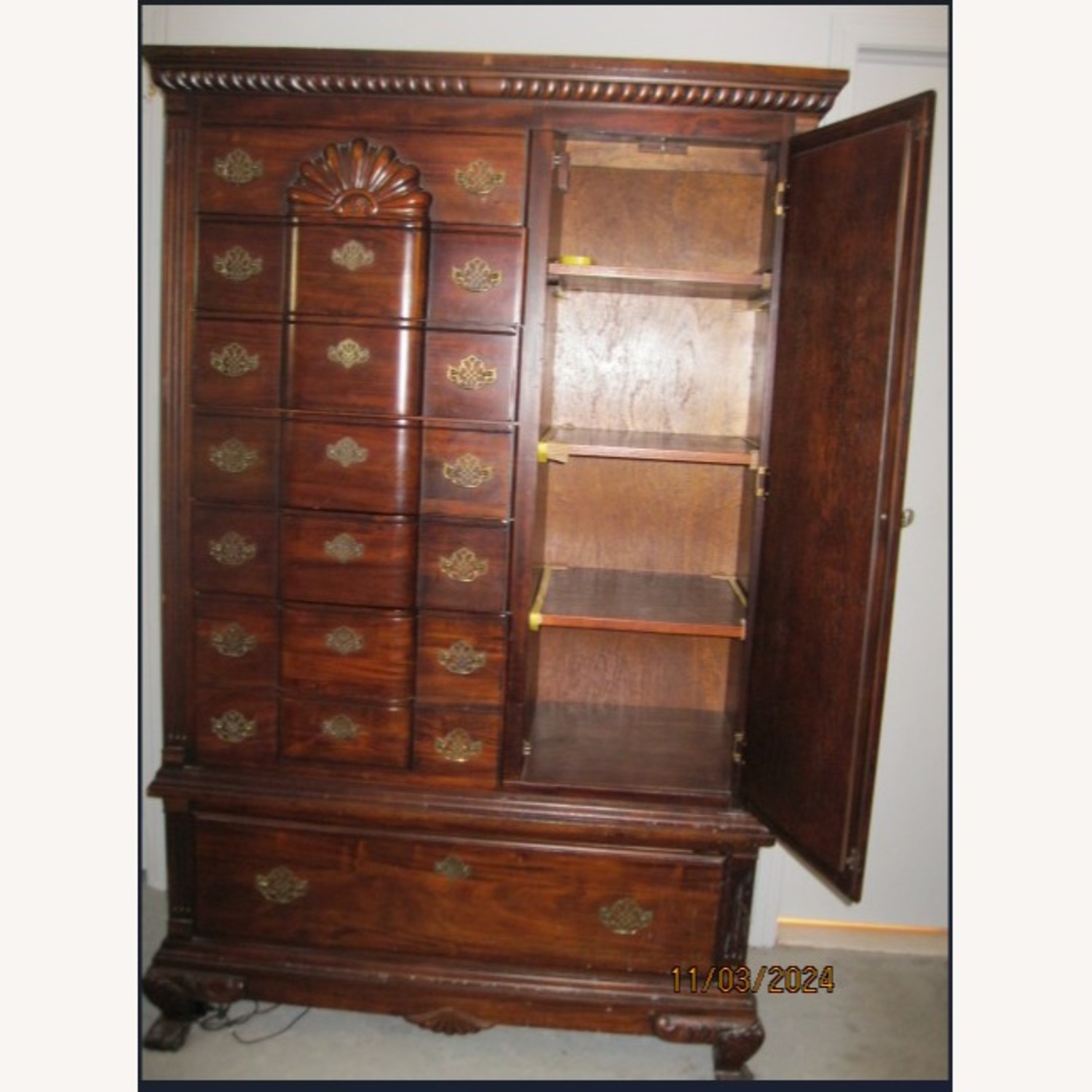 Vintage Armoire Wardrobe - image-3