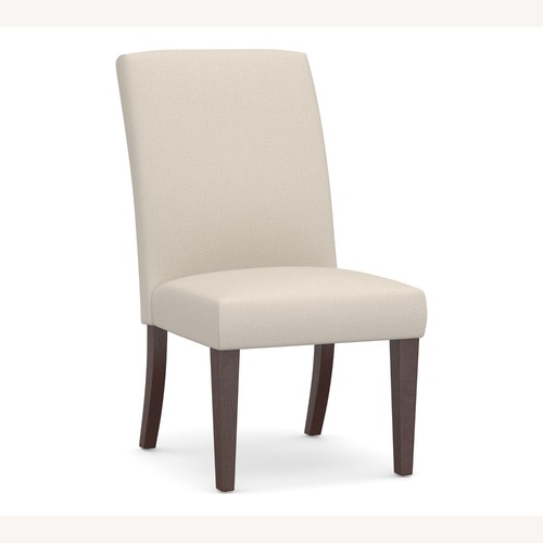 Used 4 PB Comfort Square Slipcovered Dining Chairs for sale on AptDeco