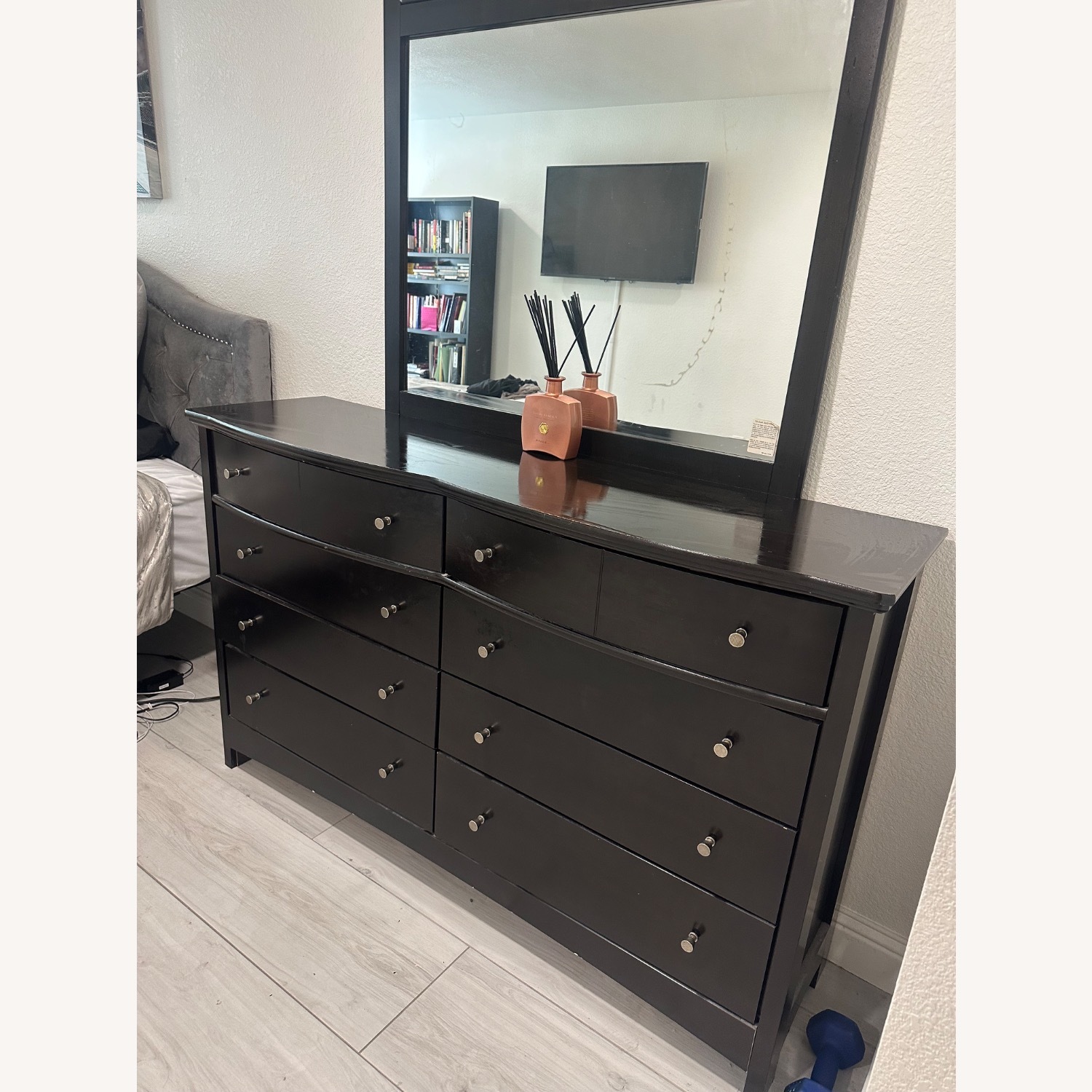 Dresser with Mirror - image-1