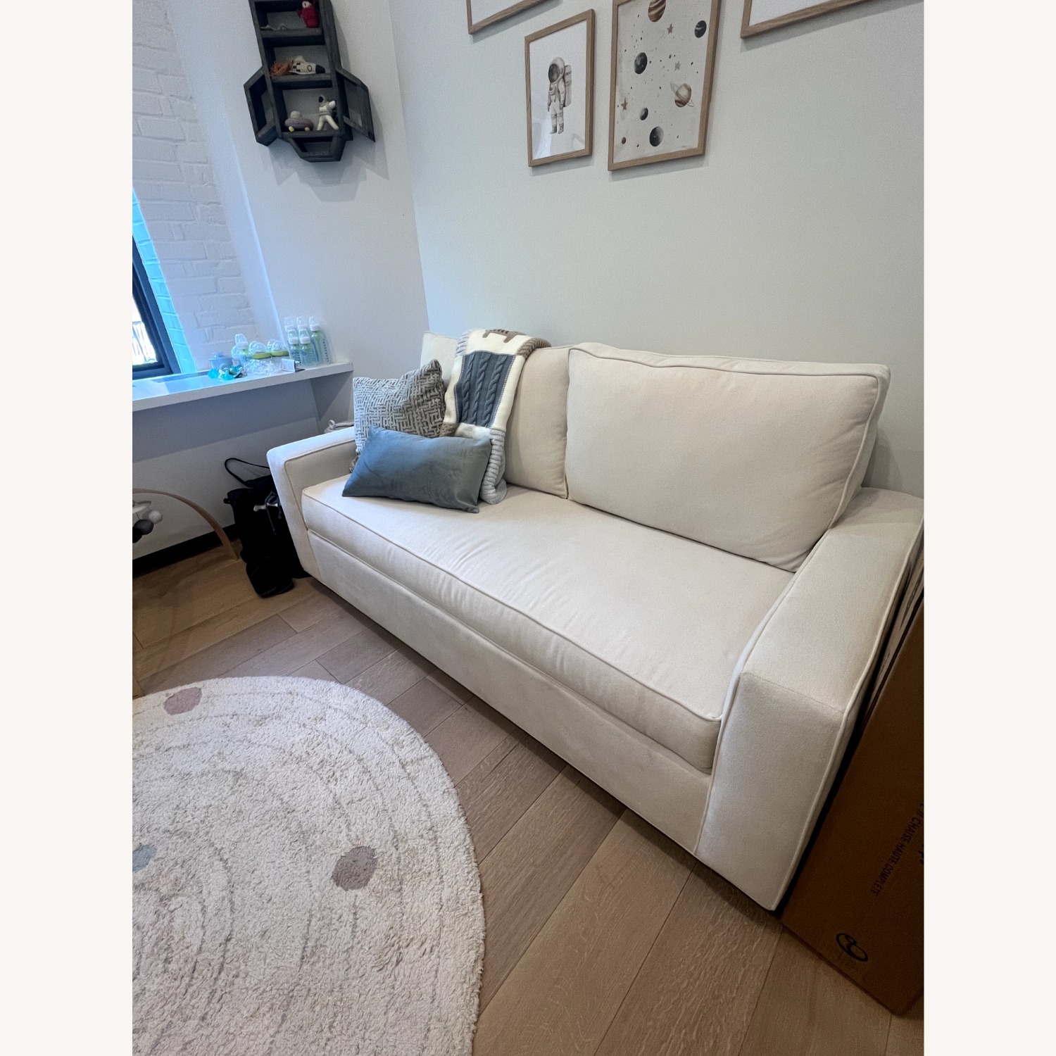 Small Space Sleeper Sofa w Memory Foam Mattress  - image-3