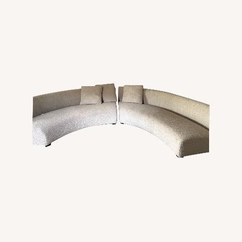 Used Curved Sectional for sale on AptDeco