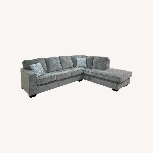 Used Adelson 2-Piece Sectional with Chaise for sale on AptDeco