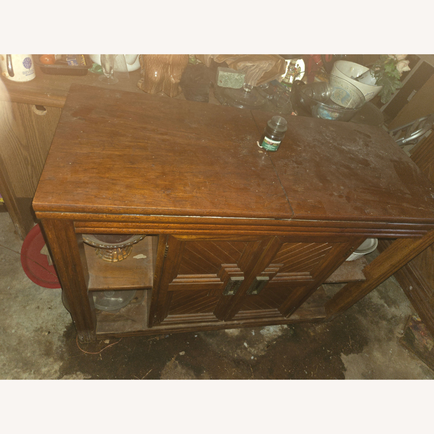 Wooden Buffet Center - image-1