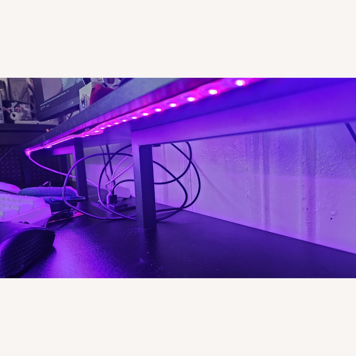 Long Table Desk, Gaming Desk - image-9