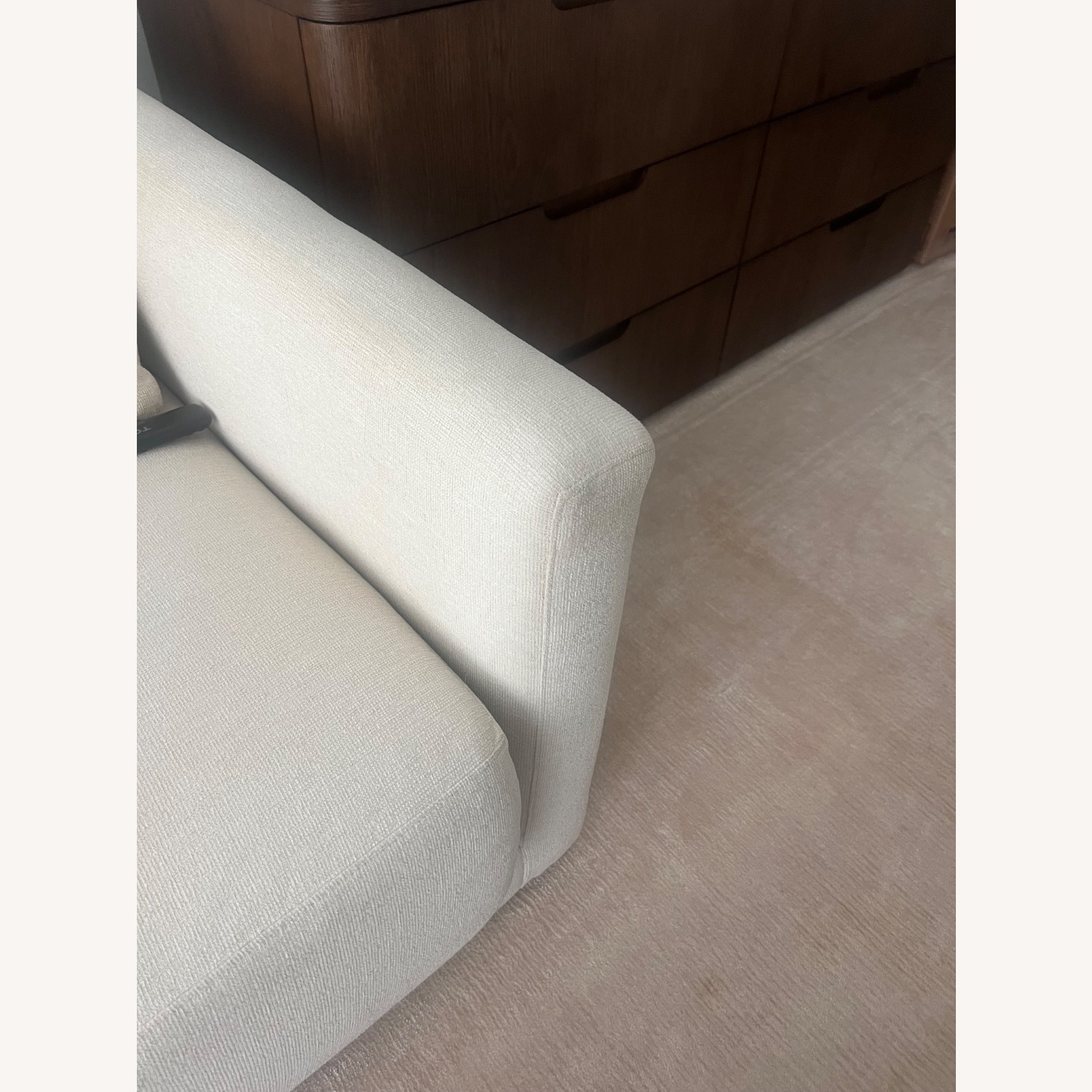 Crate & Barrel Manhattan Gather 2 Sectional Chaise Sofa - image-7