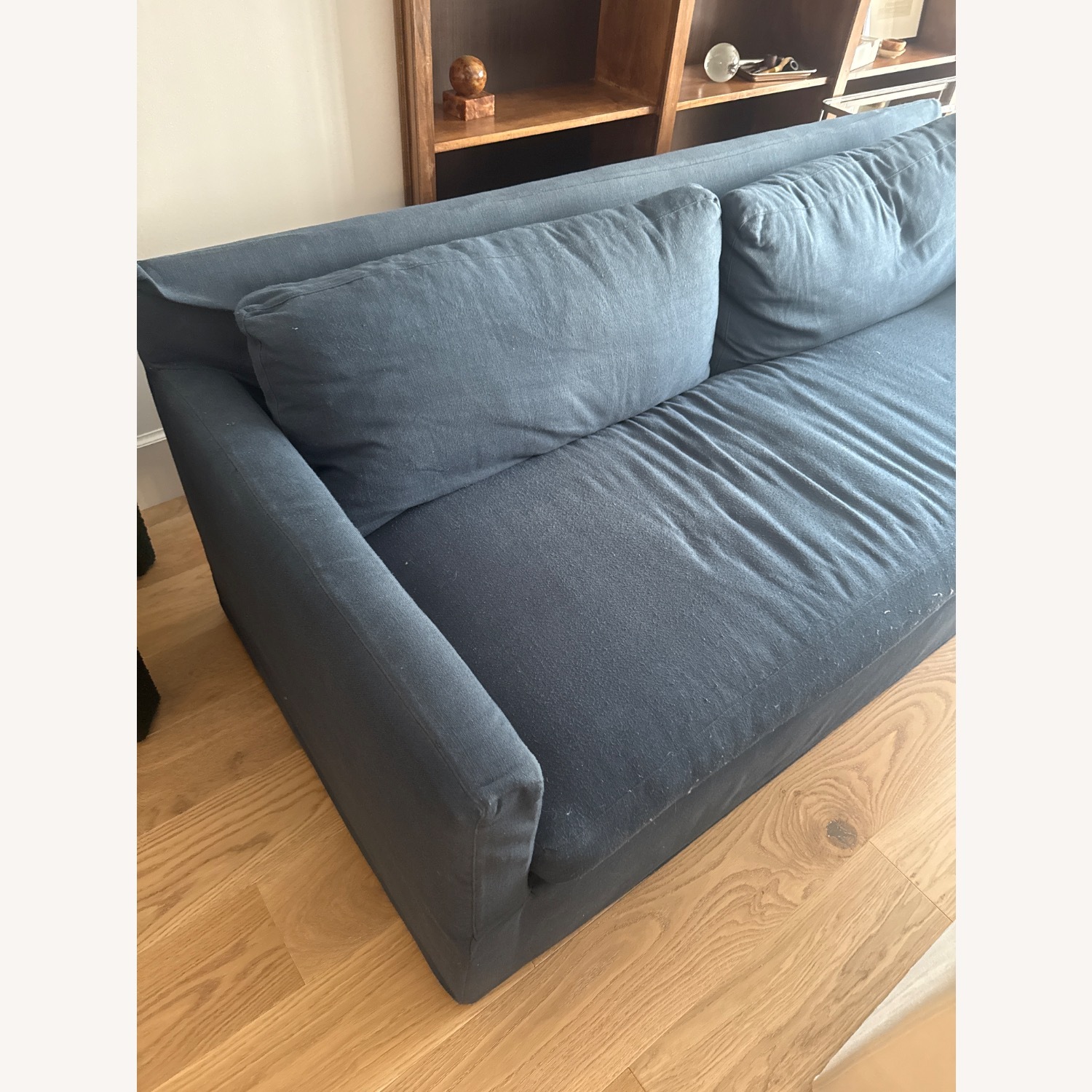 Custom Navy Blue Couch - image-3