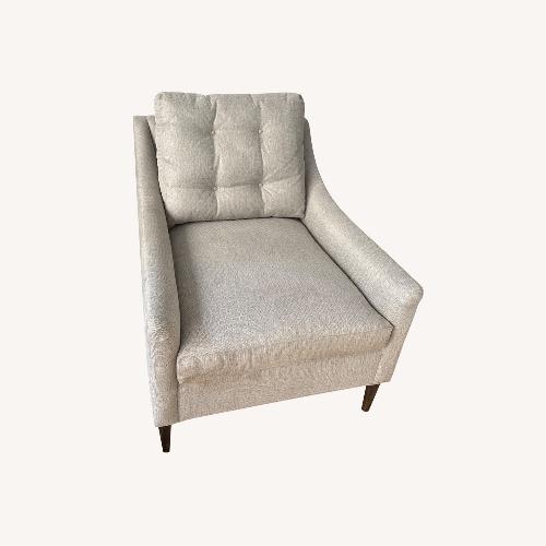 Used Light Grey Armchair for sale on AptDeco