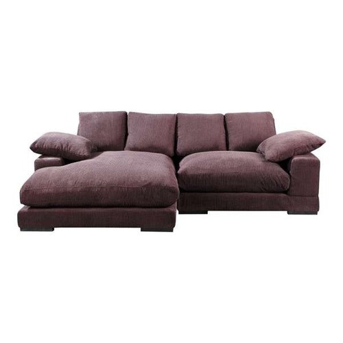 Used Dyphor Mocha Corduroy Sofa for sale on AptDeco
