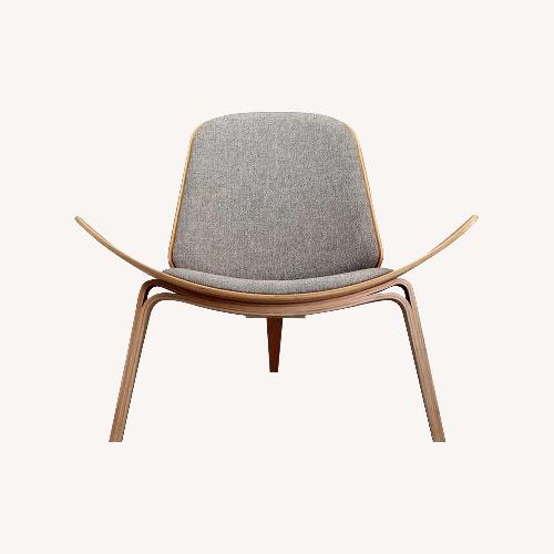 Used Hans Wegner Style Shell Chairs (Set of 2) for sale on AptDeco