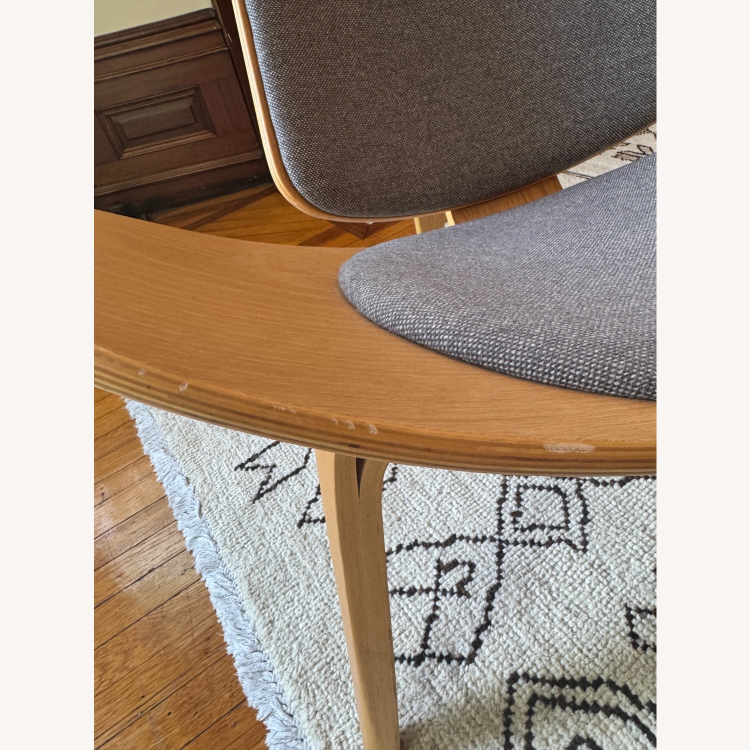 Hans Wegner Style Shell Chairs (Set of 2) - image-3