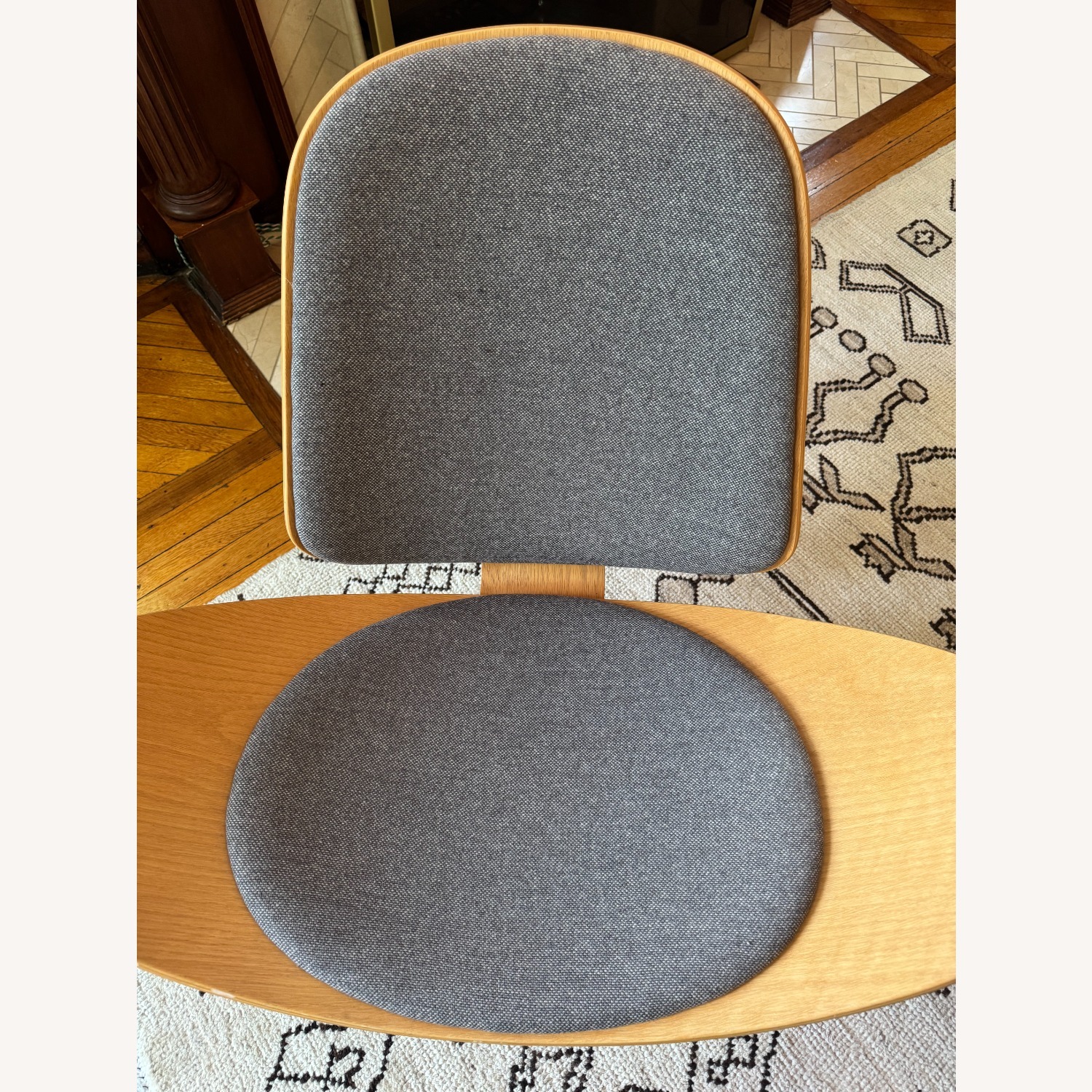 Hans Wegner Style Shell Chairs (Set of 2) - image-5