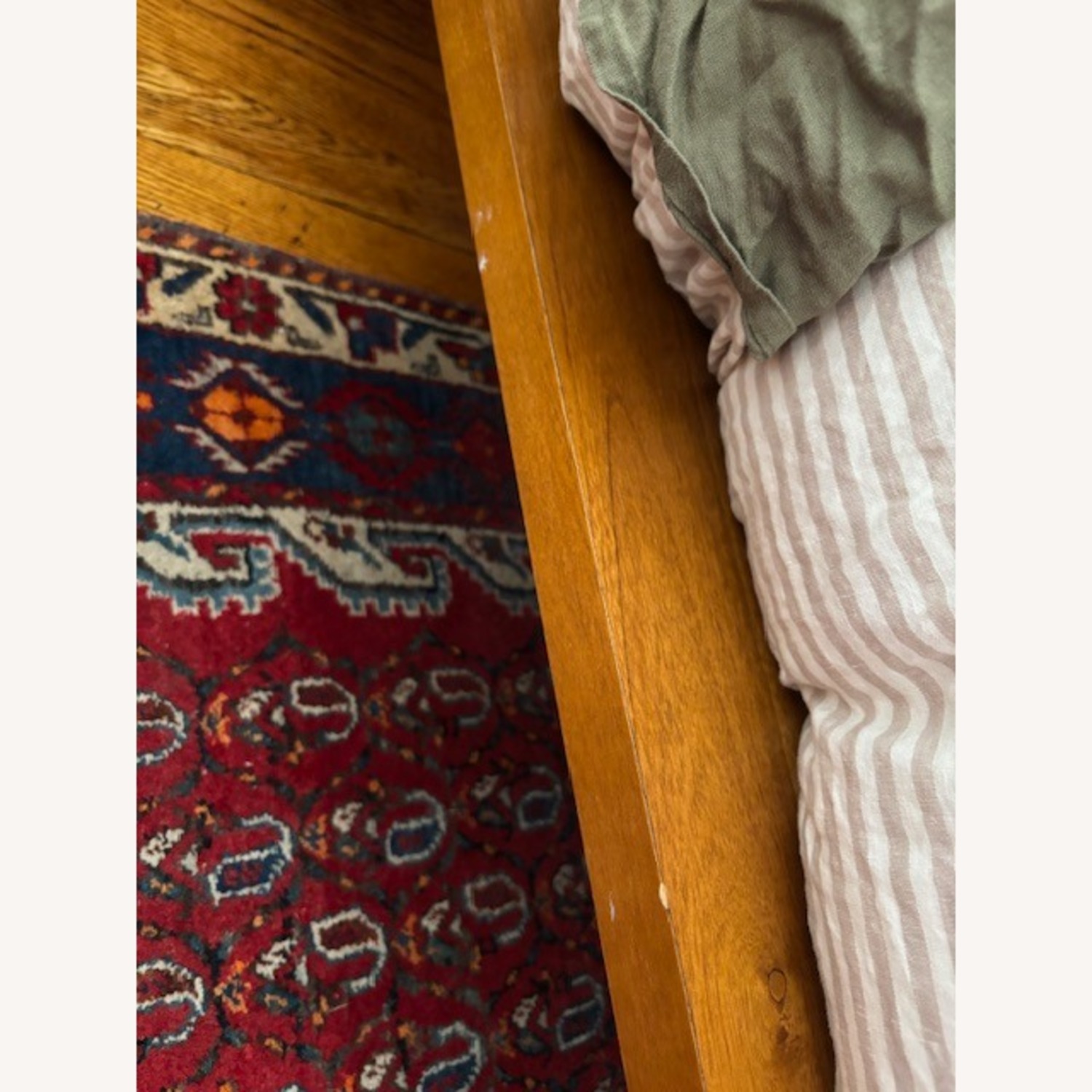 CB2 Drommen Acacia Full Platform Bed Frame - image-4