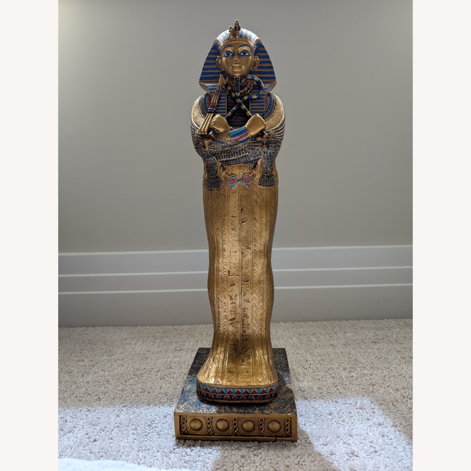 King Tut Coffin Figurine - image-1