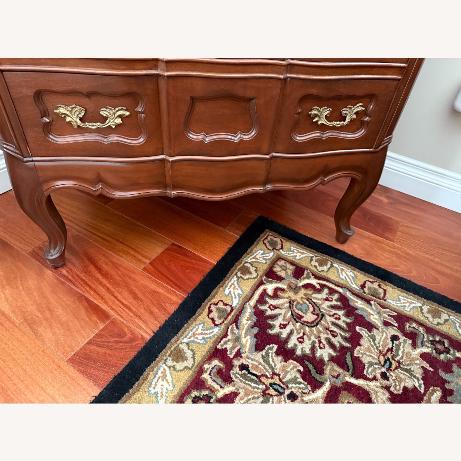 Elegant Antique Italian Wood Dresser - image-5